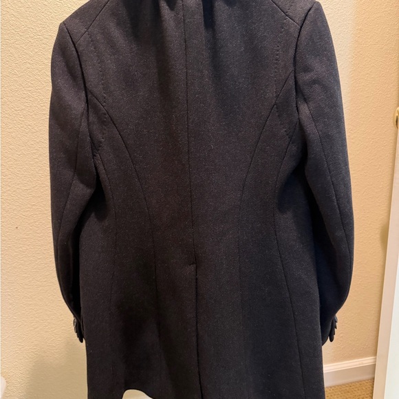 Louis Vuitton Charcoal Pea Coat - Picture 5 of 6